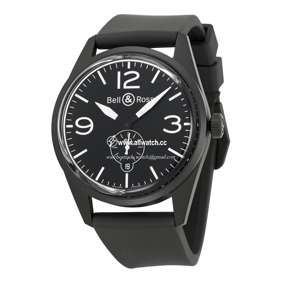 Bell & Ross BLRBR123-BL-CB Aviation Mens Automatic Stainless Steel