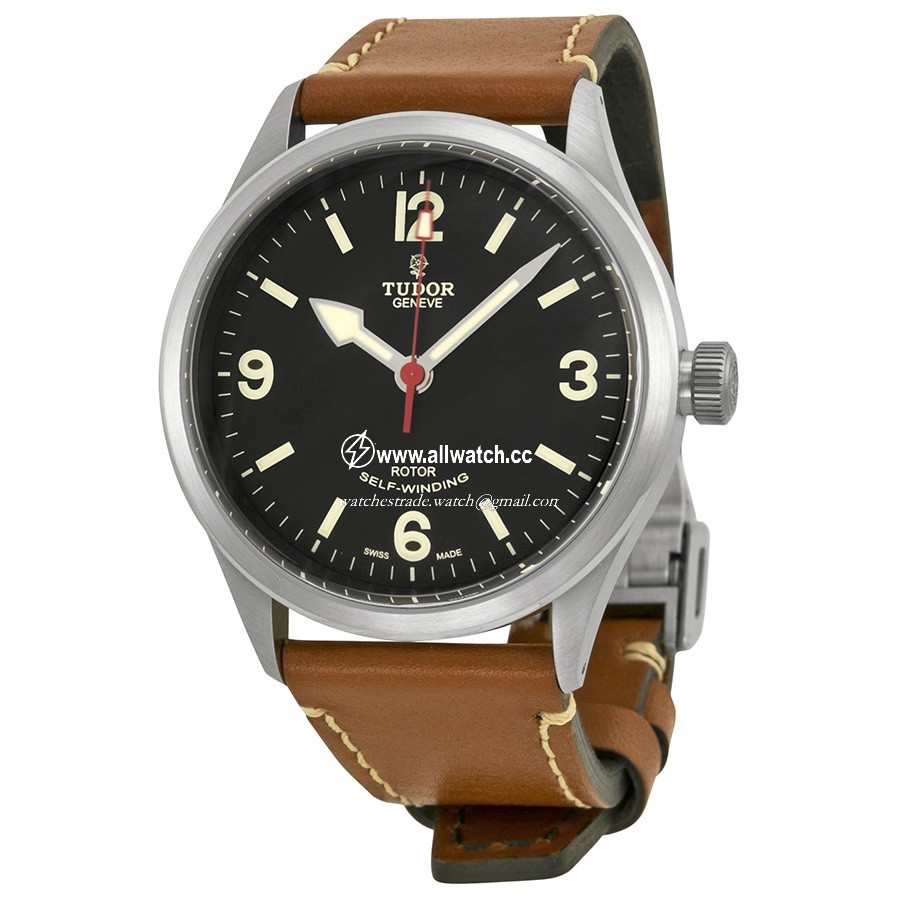Tudor 79910-BKASBRLS Mens Automatic Stainless Steel