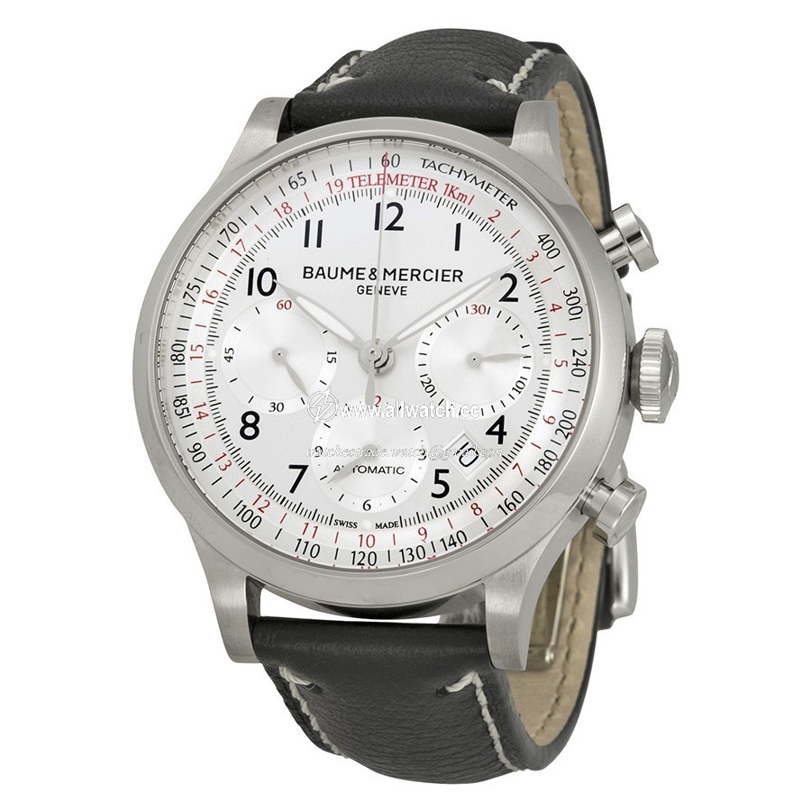 Baume et Mercier 10005 Capeland Mens Automatic Stainless Steel