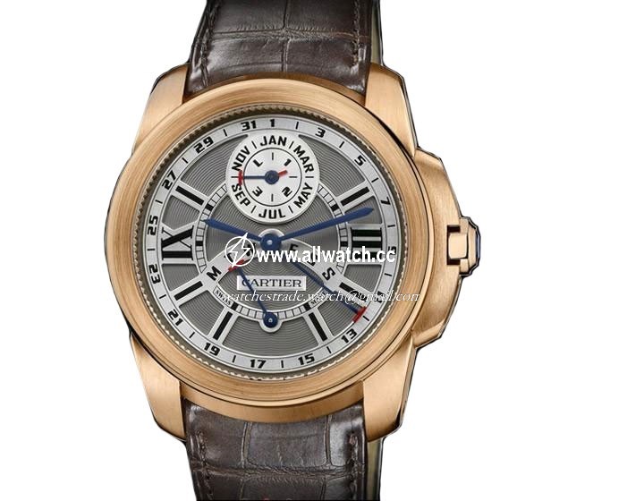 Cartier W7100029 Calibre de Cartier Mens Automatic 18 kt Rose Gold