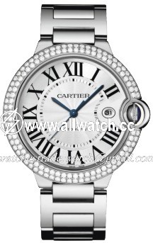 Cartier WE9009Z3 Ballon Bleu de Cartier Mens Automatic 18kt White Gold