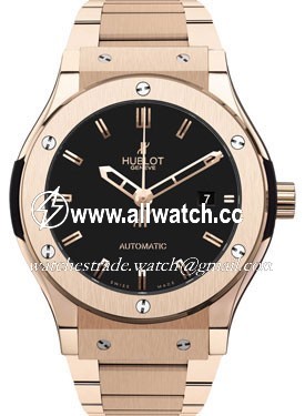 Hublot 542.OX.1180.OX Mens Automatic Gold - Tone Stainless Steel