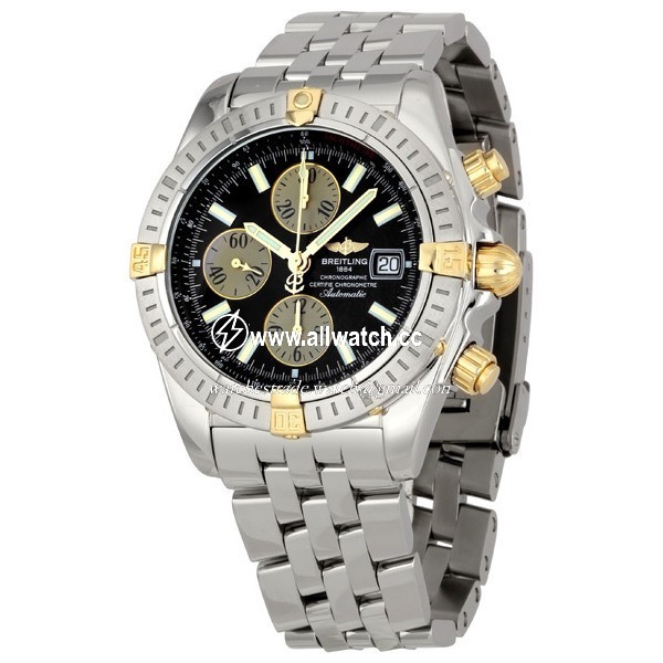 Breitling B1335611/B720 Chronomat Mens Automatic 18kt Yellow Gold And Stainless Steel