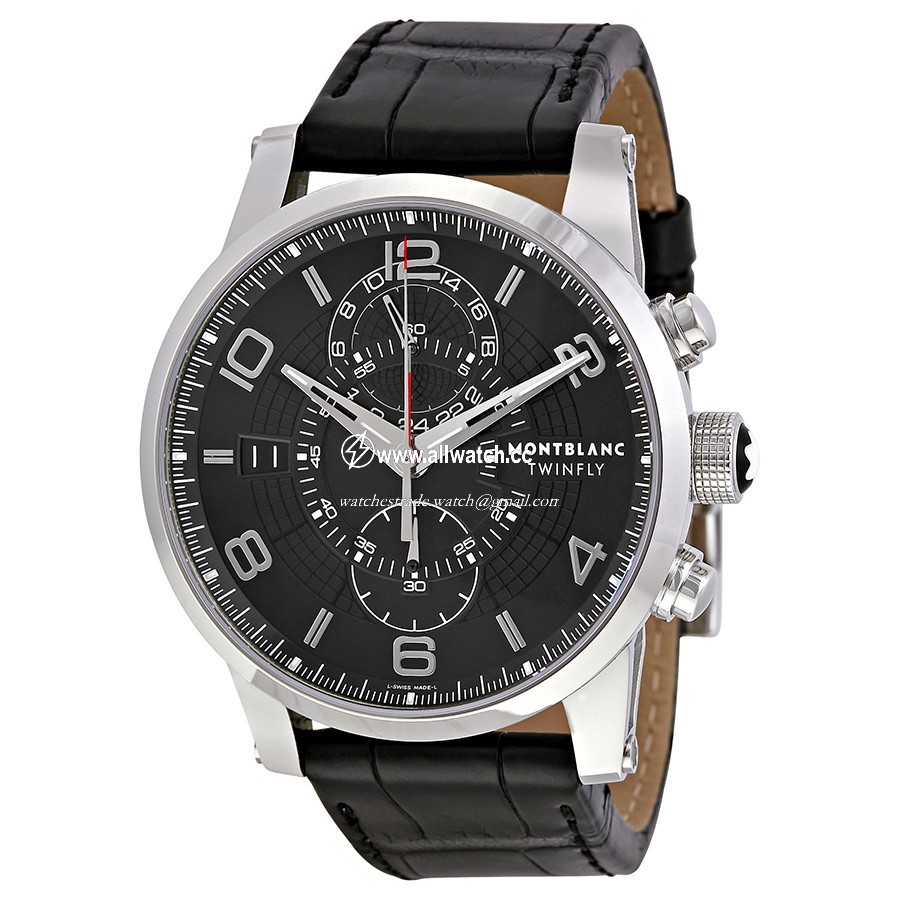 Montblanc 105077 Timewalker Mens Automatic Stainless Steel