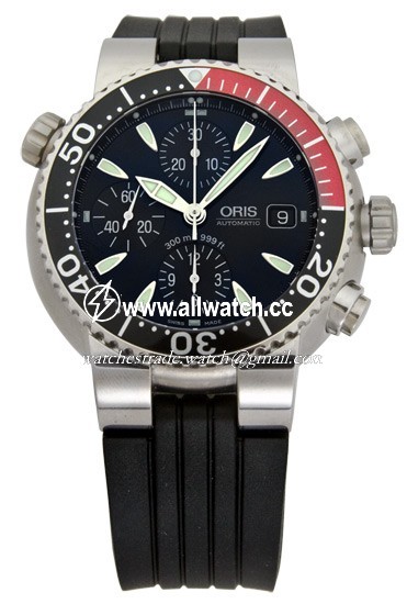 Oris 674-7542-7154RS Divers Mens Automatic Titanium