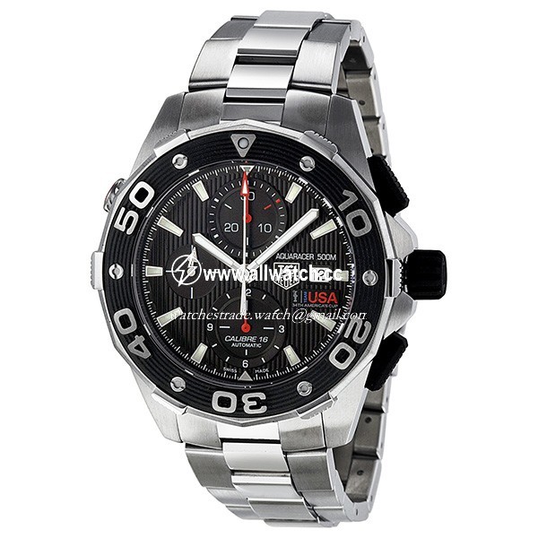 Tag Heuer 10852 Aquaracer Mens Automatic Fine-brushed stainless steel