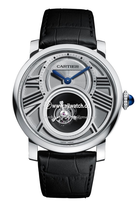 Cartier W1556210 Rotonde de Cartier Mens Hand Wind Platinum