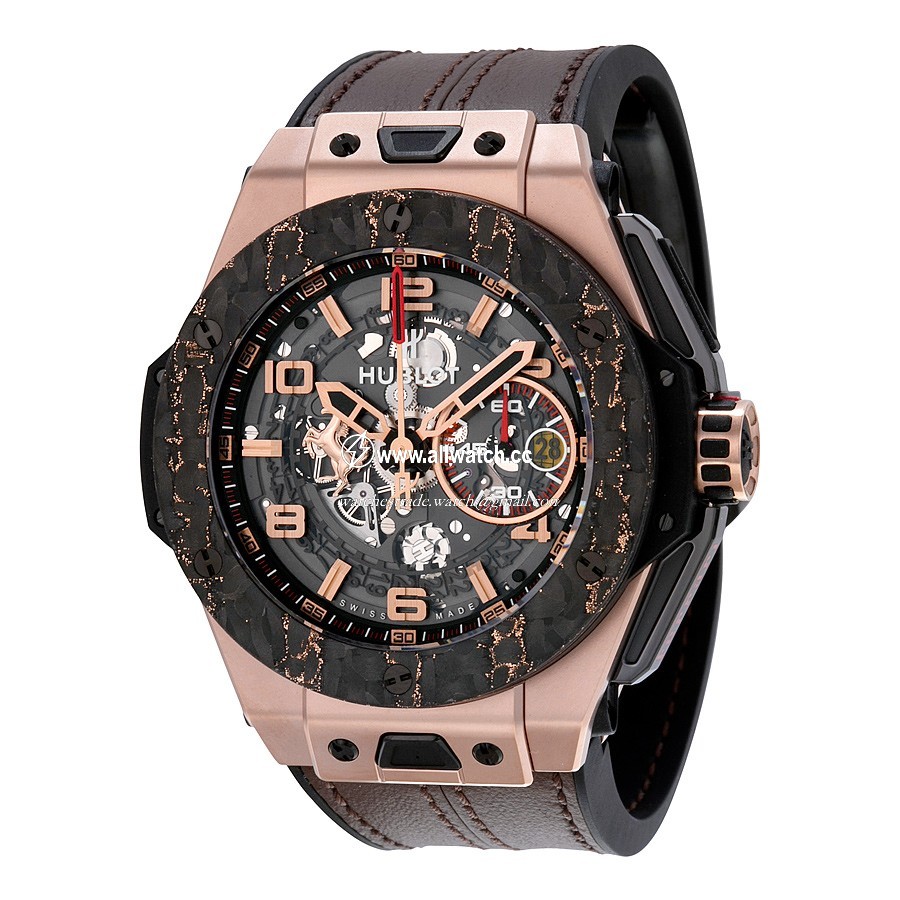 Hublot 401.OJ.0123.VR Mens Automatic Microblasted 18kt King Gold