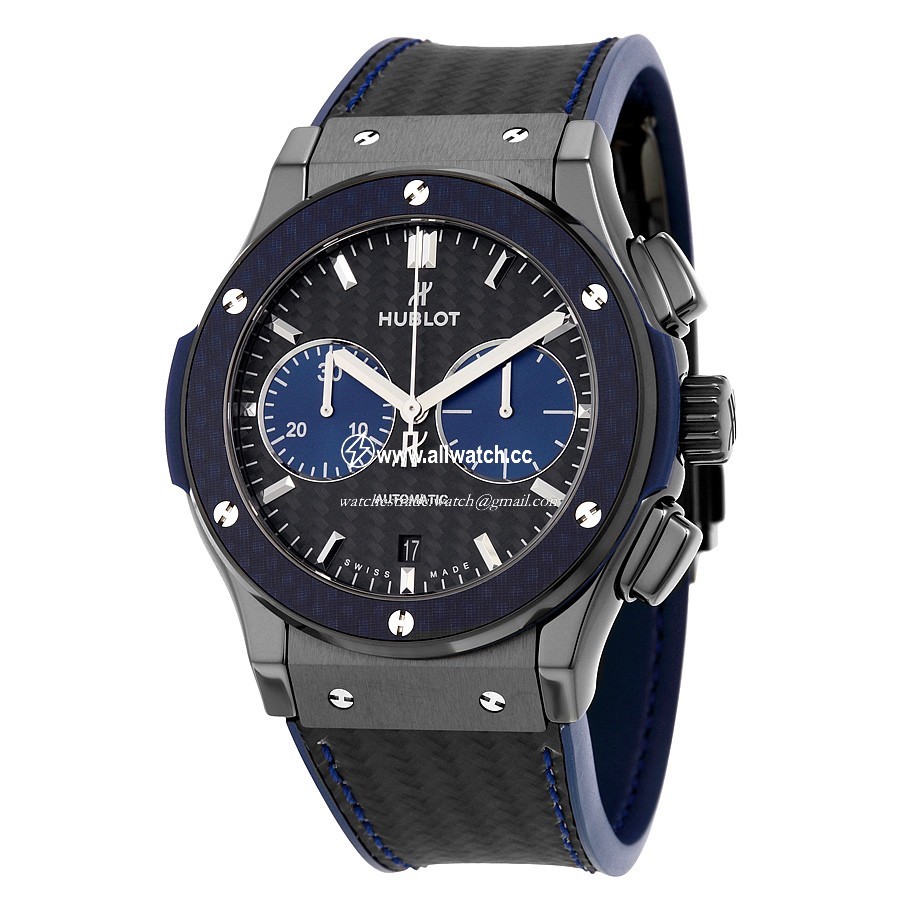 Hublot 521.CQ.1770.QR.BOM15 Classic Fusion Mens Automatic Carbon / Ceramic