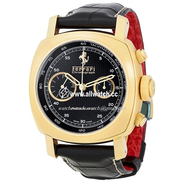 Panerai FER00006 Ferrari Mens Automatic 18kt Rose Gold
