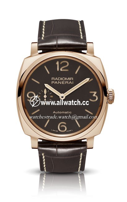 Panerai pam00573 Radiomir 1940 Mens Automatic 18 Carat Polished Red Gold