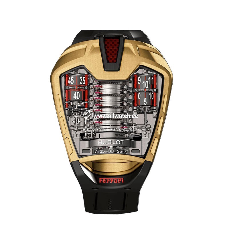 Hublot 905.VX.0001.RX Mens Hand Wind 18K Yellow Gold