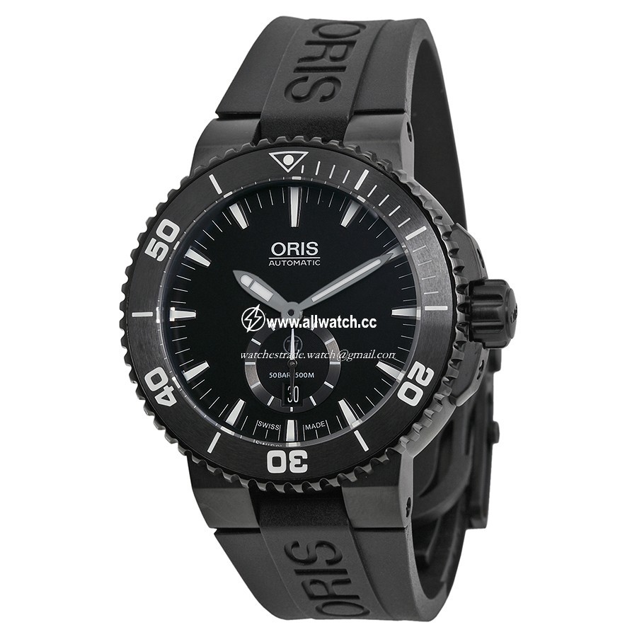 Oris 739-7674-7754RS Aquis Mens Automatic Titanium
