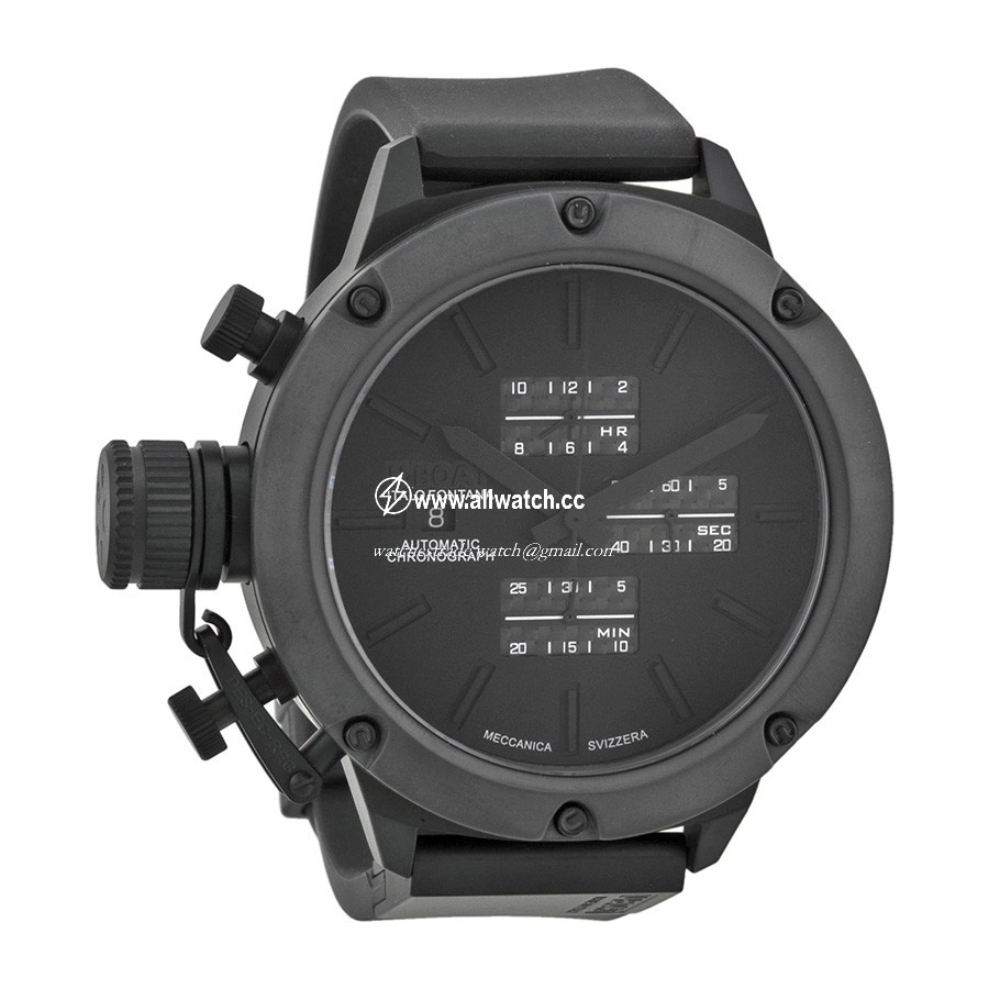 U-Boat 6201 Classico Mens Automatic Black Ion-plated Titanium