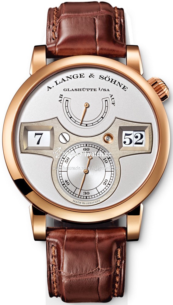 A. Lange & Sohne 140.032 Mens Hand Wind 18K Rose Gold