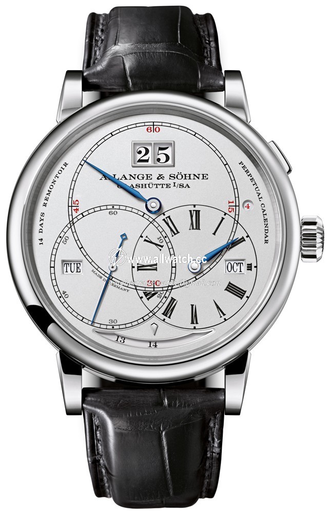 A. Lange & Sohne 180.026 Mens Hand Wind 18K White Gold
