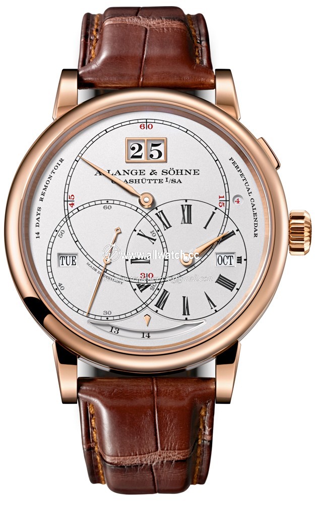 A. Lange & Sohne 180.032 Mens Hand Wind 18K Rose Gold