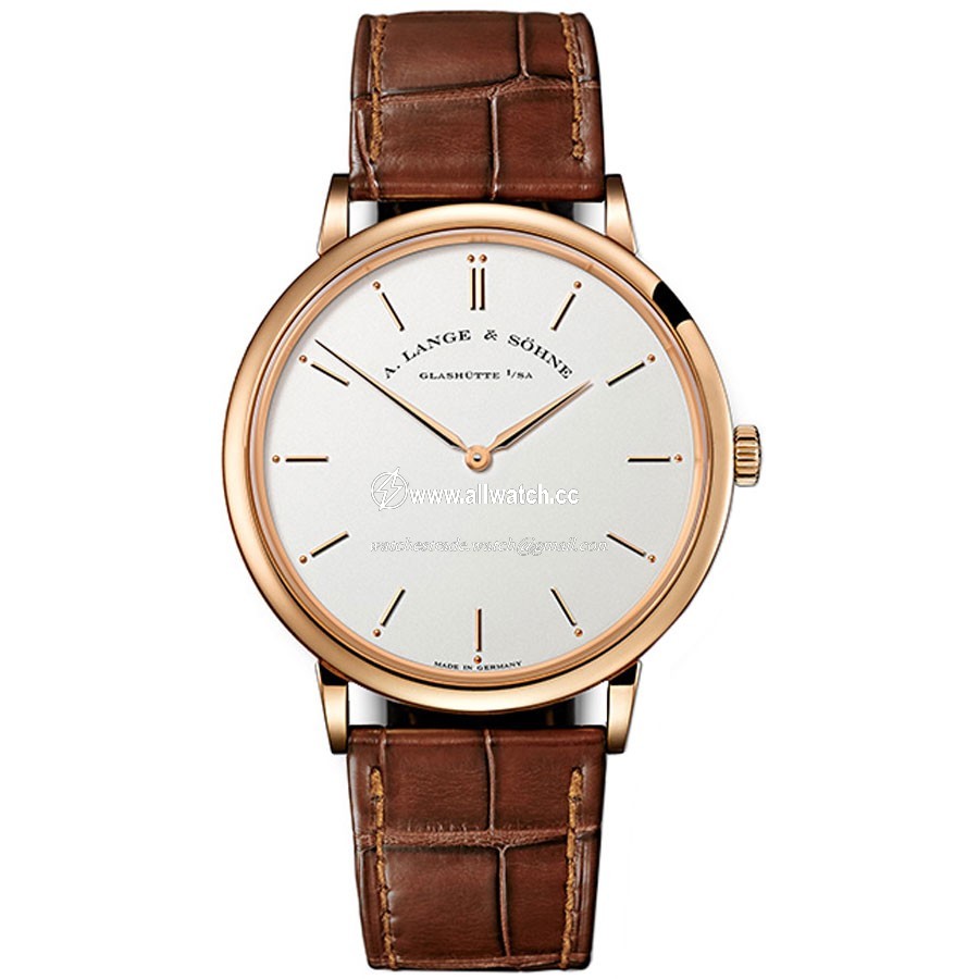 A. Lange & Sohne 211.032 Mens Hand Wind 18kt Rose Gold