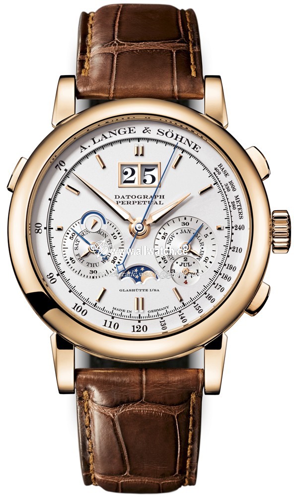 A. Lange & Sohne 410.032 Mens Hand Wind 18K Rose Gold