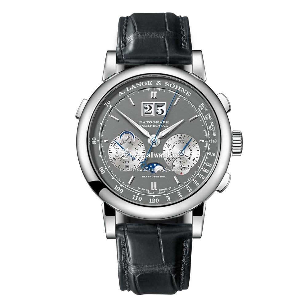 A. Lange & Sohne 410.038 Mens Hand Wind 18K White Gold