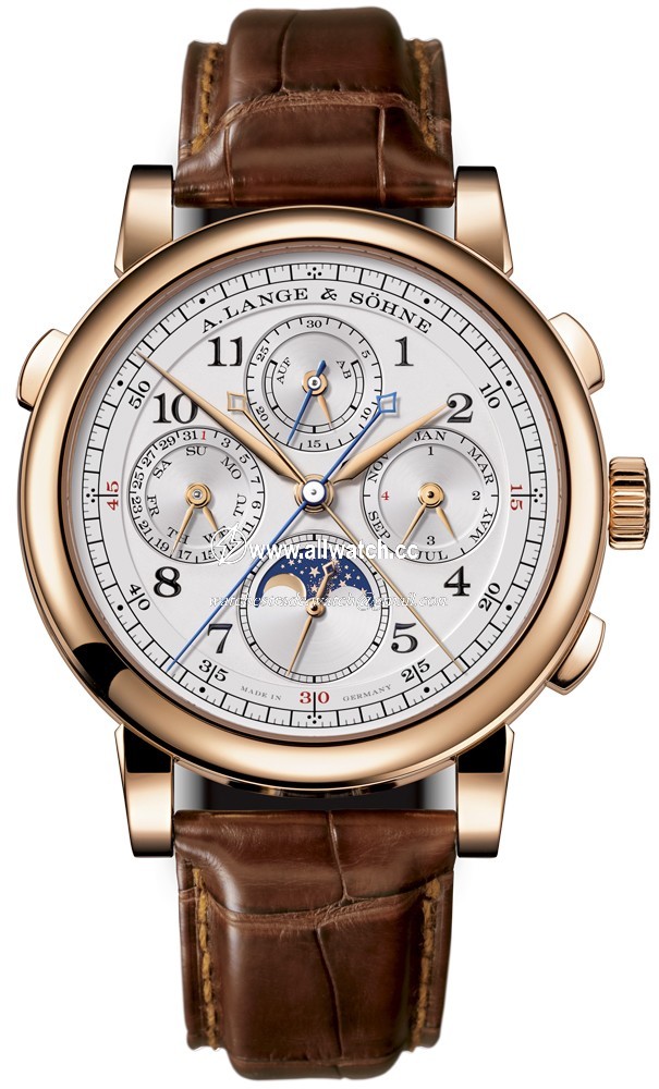 A. Lange & Sohne 421.032 Mens Hand Wind 18K Rose Gold