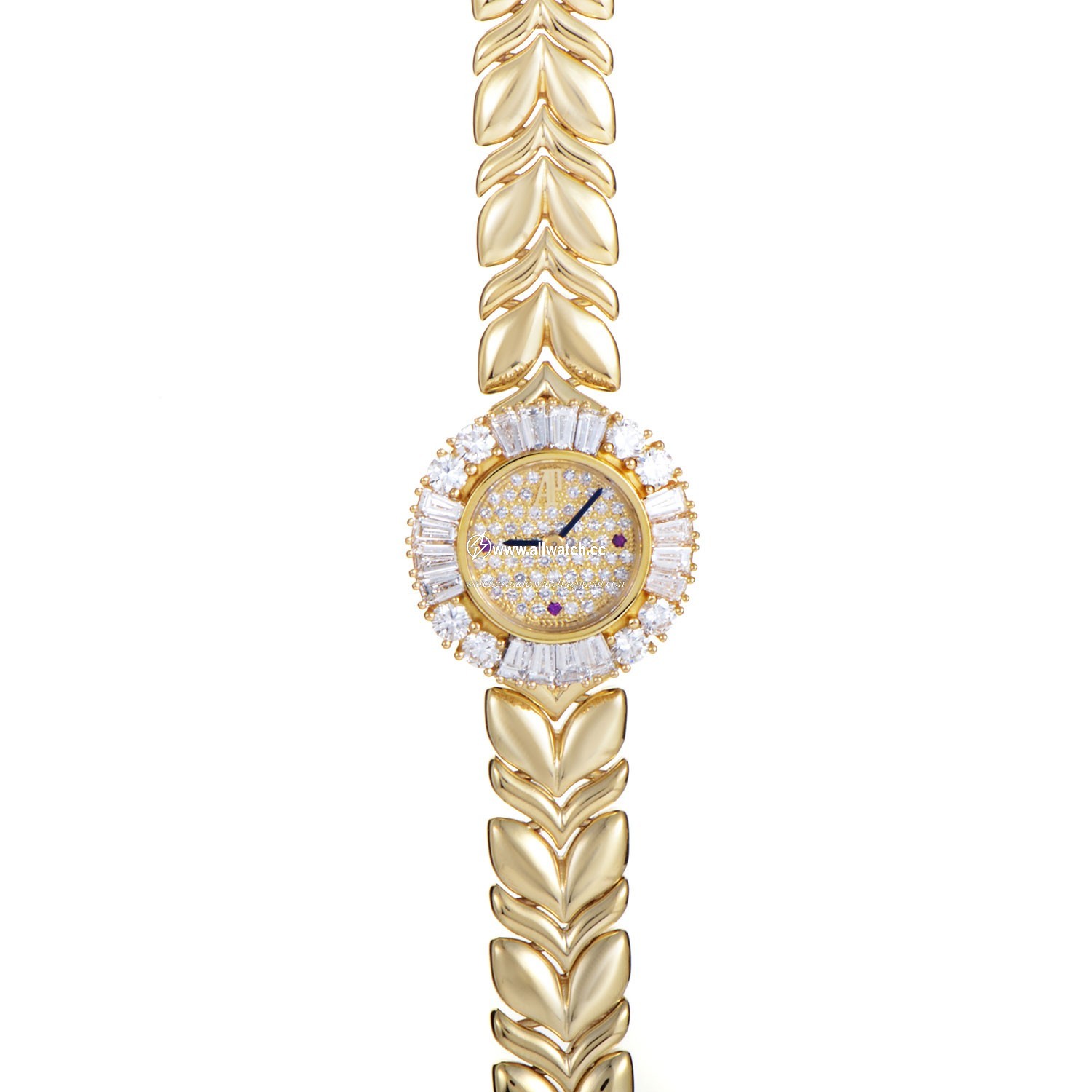 Audemars Piguet 66803BA.ZZ.1018BA.01 Ladies Quartz 18K Yellow Gold