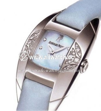 Audemars Piguet 67438BC.ZZ.A021SU.01 Ladies Quartz Diamond Encrusted 18kt White Gold