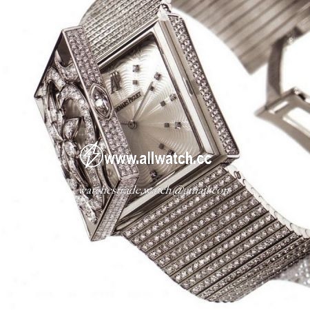 Audemars Piguet 67490BC.ZZ.9144BC.01 Danae Ladies Quartz Diamond-Encrusted 18kt White Gold