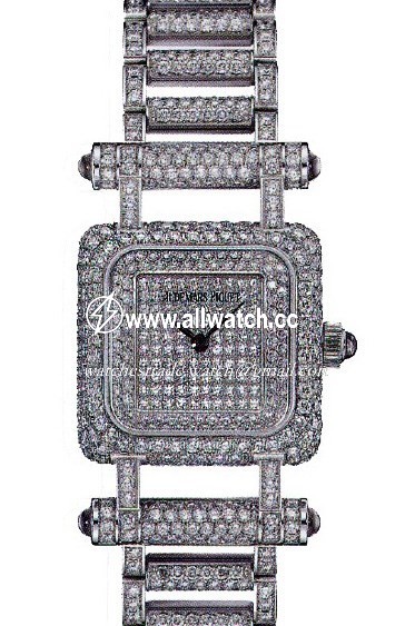 Audemars Piguet 67424BC.ZZ.1204BC.01 Deva Ladies Quartz Diamond Encrusted 18kt White Gold