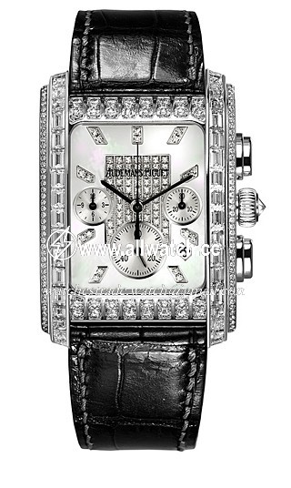 Audemars Piguet 25952BC.ZZ.D001CR.01 Edward Piguet Mens Automatic 18 kt White Gold case set with diamonds