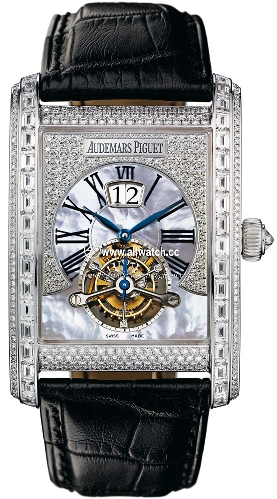 Audemars Piguet 26119BC.ZZ.D002CR.01 Edward Piguet Mens Hand Wind 18 kt White Gold