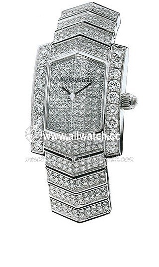 Audemars Piguet 67491BC.ZZ.9160BC.01 Facettes Ladies Quartz 18 kt White Gold and Diamonds