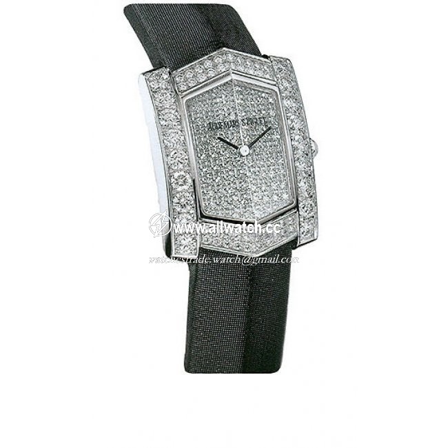 Audemars Piguet 67491BC.ZZ.A004SU.01 Facettes Ladies Quartz 18 kt White Gold set with diamonds