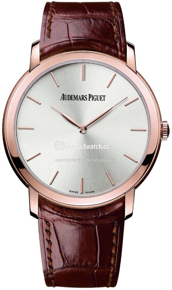 Audemars Piguet 15180OR.OO.A088CR.01 Jules Audemars Mens Automatic 18k Rose Gold