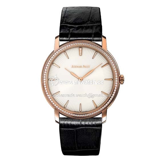 Audemars Piguet 15182OR.ZZ.A102CR.01 Jules Audemars Mens Automatic 18kt Pink Gold