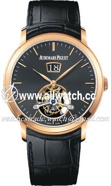 Audemars Piguet 26559OR.OO.D002CR.01 Jules Audemars Mens Hand Wind 18kt Pink Gold