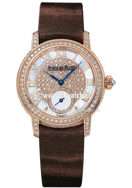 Audemars Piguet 77229OR.ZZ.A082MR.01 Jules Audemars Ladies Hand Wind 18kt Rose Gold