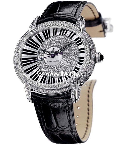 Audemars Piguet 15326BC.ZZ.D102CR.01 Millenary Mens Automatic 18kt White Gold