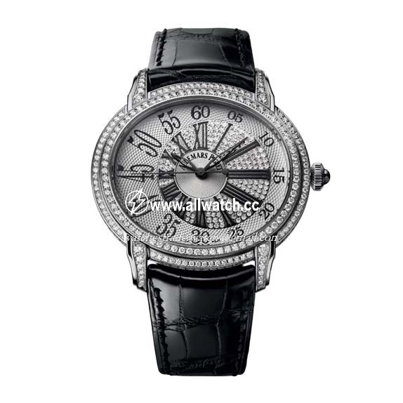 Audemars Piguet 15336BC.ZZ.D102CR.01 Millenary Mens Automatic 18kt White Gold