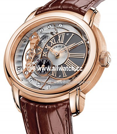 Audemars Piguet 15350OR.OO.D093CR.01 Millenary Mens Automatic 18kt Rose Gold