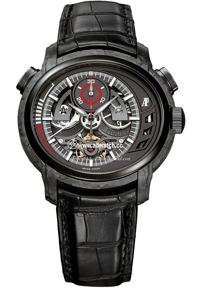 Audemars Piguet 26152AU.OO.D002CR.01 Millenary Mens Hand Wind Black Forged Carbon