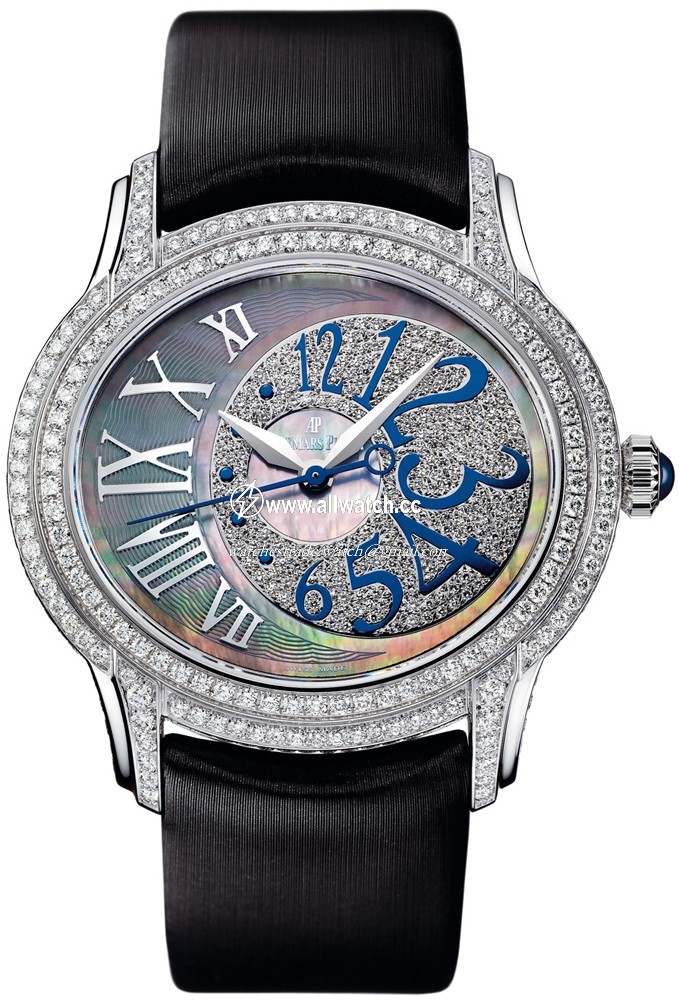 Audemars Piguet 77303BC.ZZ.D007SU.01 Millenary Ladies Automatic 18 kt White Gold