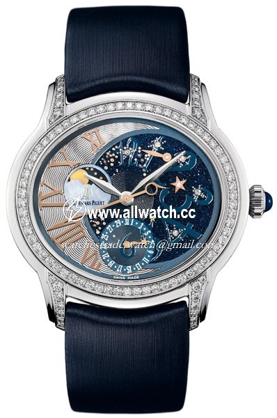 Audemars Piguet 77315BC.ZZ.D007SU.01 Millenary Ladies Automatic 18kt White Gold