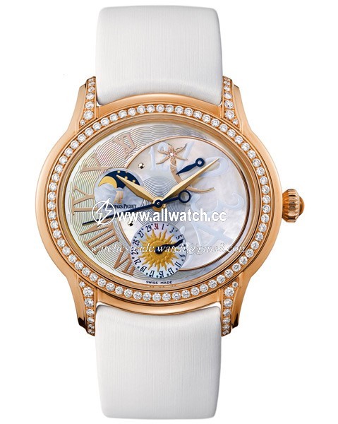 Audemars Piguet 77315OR.ZZ.D013SU.01 Millenary Mens Automatic 18kt Rose Gold