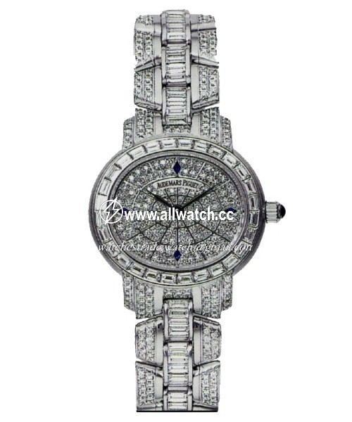 Audemars Piguet 79373BC.ZZ.9149BC.01 Millenary Ladies Automatic 18 kt White Gold set with Diamonds
