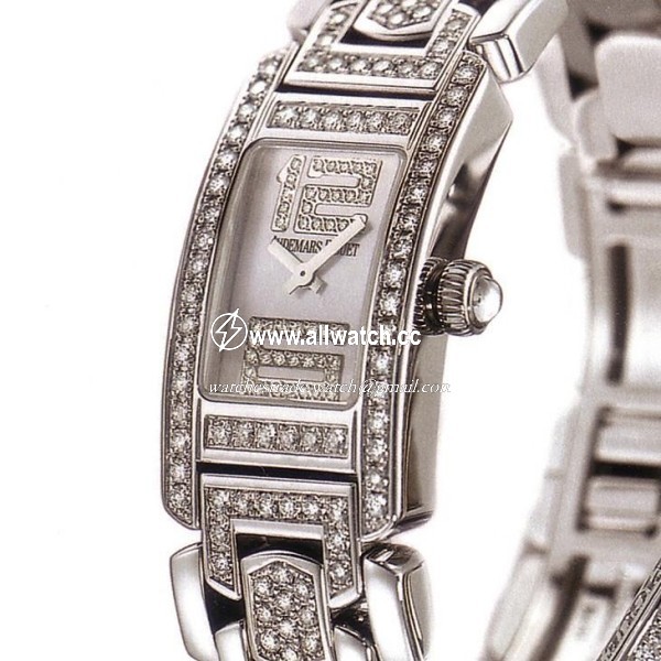 Audemars Piguet 67405BC.ZZ.1181BC.03 Promesse Ladies Quartz 18 kt White Gold case set with diamonds