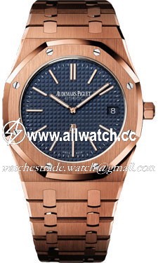 Audemars Piguet 15202OR.OO.1240OR.01 Royal Oak Mens Automatic 18 kt Rose Gold