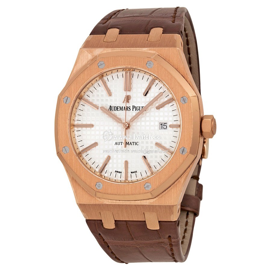 Audemars Piguet 15400OR.OO.D088CR.01 Royal Oak Mens Automatic 18kt Rose Gold