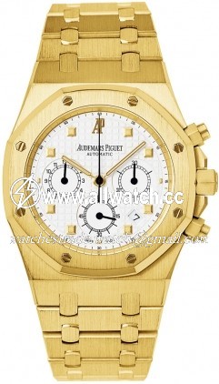 Audemars Piguet 25960BA.OO.1185BA.01 Royal Oak Mens Automatic Brushed 18kt Yellow Gold