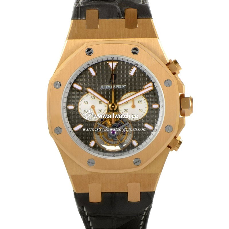 Audemars Piguet 25977OR.OO.D005CR.01 Royal Oak Mens Hand Wind 18kt Pink Gold